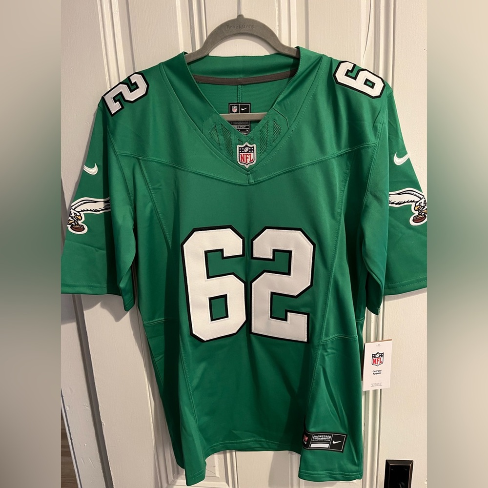 Brand New Jason Kelce Philadelphia Eagles Alternate Jersey - Size Small